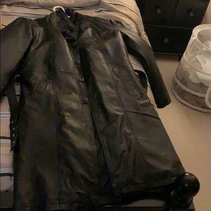 A pure leather jacket.